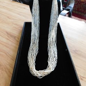 14 Karat 30 inch Gold Seed Pearl Strand Necklace!